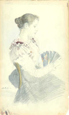 Кустодиев Борис Михайлович. Портрет М.П.П. 